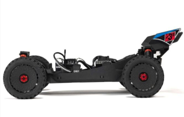 ARA4306V4T2 1/8 TYPHON 223S DSC 4X4 RTR Brushless Buggy, gelb